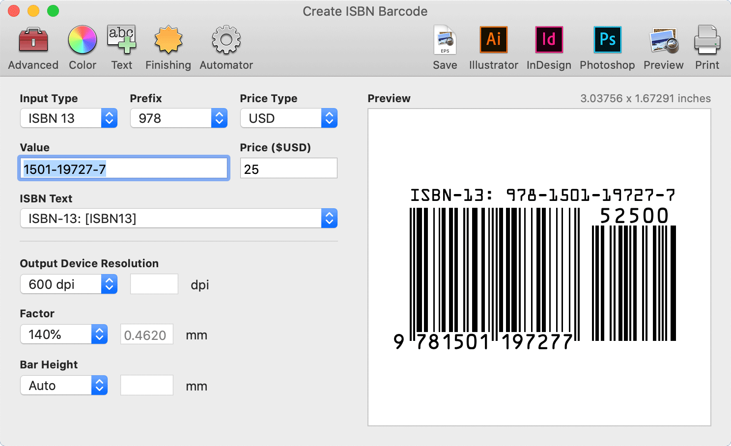 barcode studio for mac